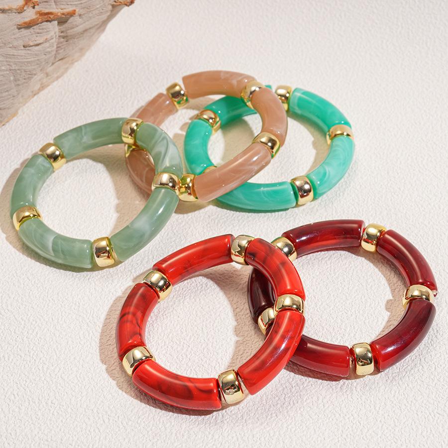 Acrylic Dimming Splicing Bracelet Personalized Bracelet Fashion Unique Temperament Jewelry