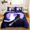 Cat Duvet Cover Set Digital Different Color Cartoon Cute Cat Bedding Set Bedclothes Double Queen King Size Polyester Qulit Cover