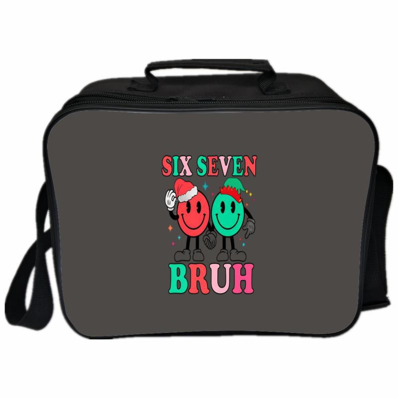Six Seven 67 Insulated Lunch Bag for Students - Perfect for School and Picnics