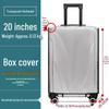 Transparent Waterproof Luggage Cover: Wear-Resistant Protection for 20, 24, 26, and 28-inch Suitcases