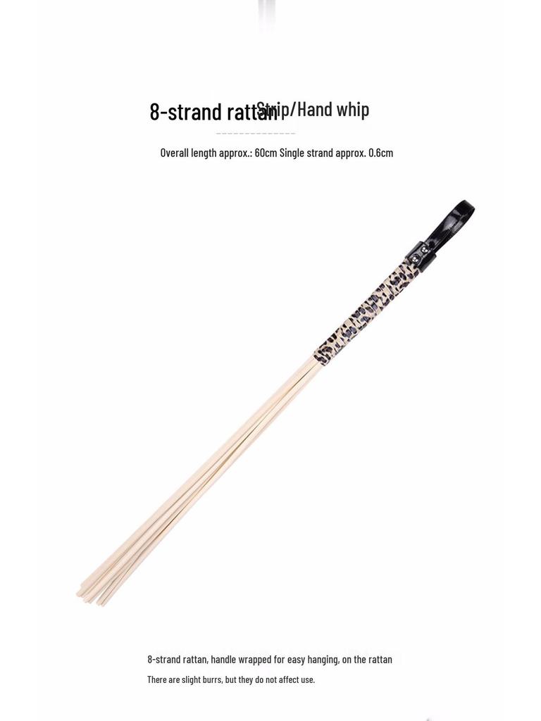 Long Handle Rivet Horsewhip: Erotic Spanking & Discipline Toy