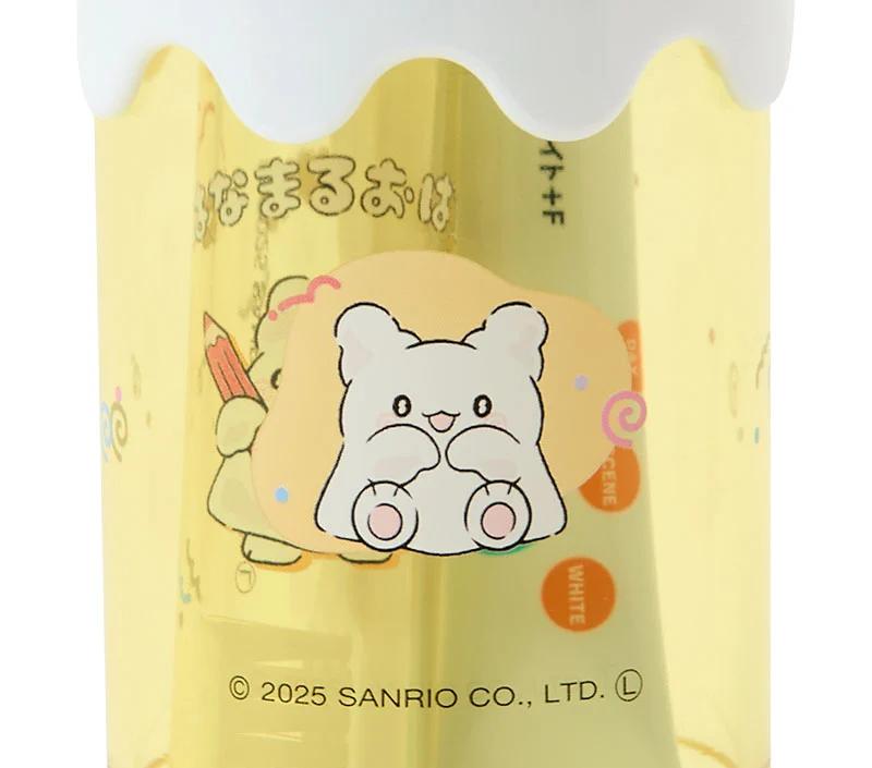 Sanrio HANAMARUOBAKE Milchflaschenförmiges Zahnbürsten-Set Gelb Japan NEU