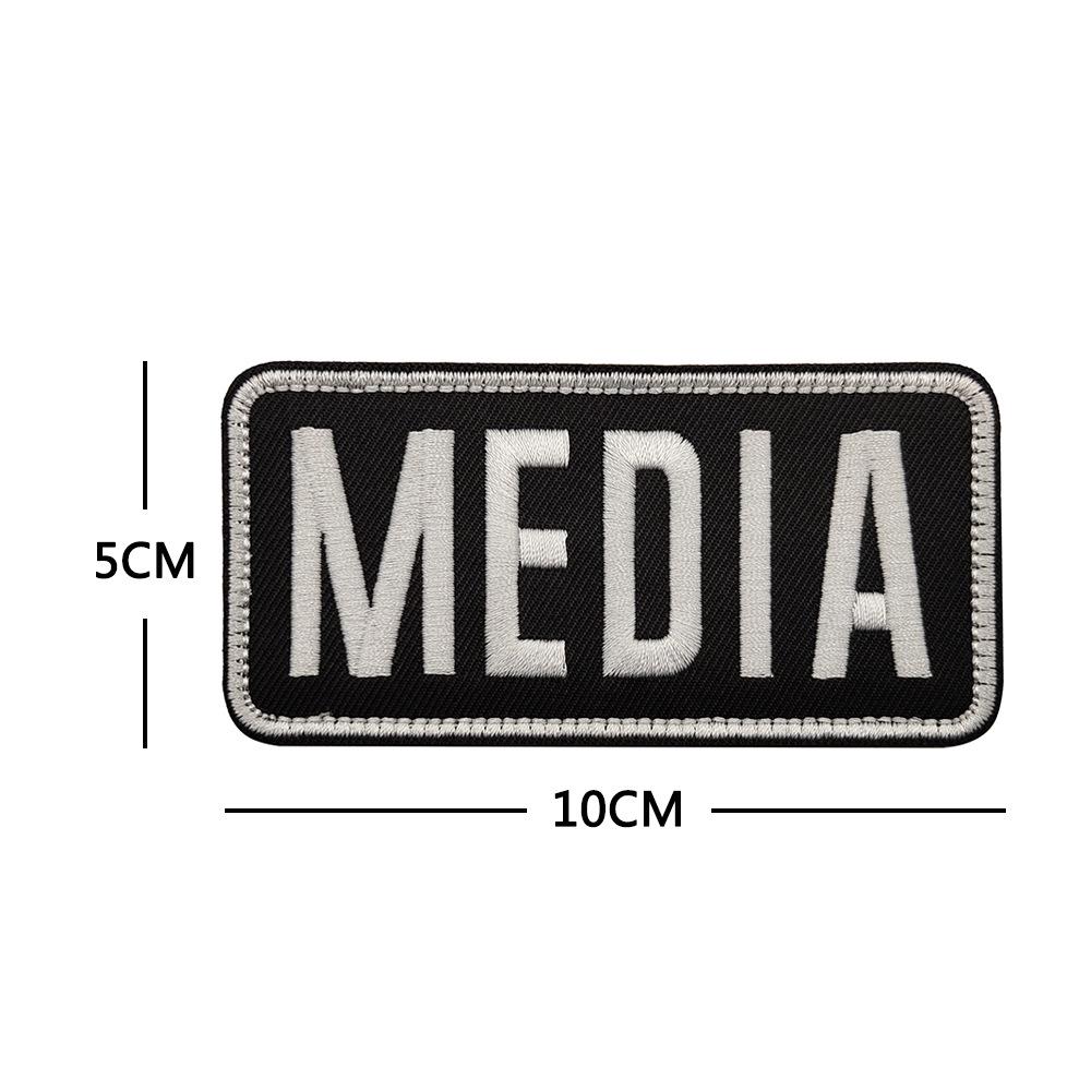

Sea Customer Tactical Journalist Vest with Large Embroidered Back & Chest Velcro Patches for Outdoor Media