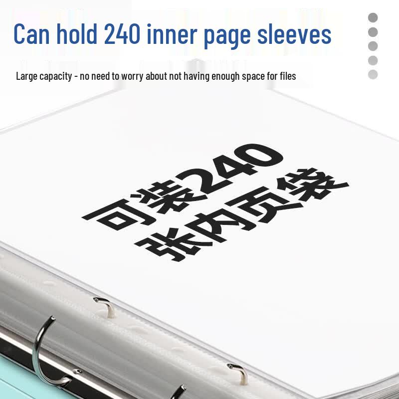 A4 4-Hole Loose Leaf Folder
