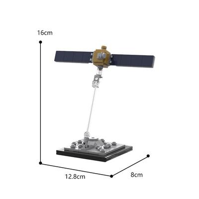 Space Series Spacecraft Double Asteroid Redirection Test DART Building Block Kit Satellite Probe Vehicle Brick Model Kid Toy