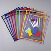 5PCS 25.5 * 35.5 File Cover Hanging Storage PET Transparent Dry Wipe Bag