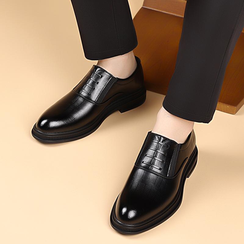 Fashion Luxury Brand Men Loafers Party Office Business Casual Shoes for Men Oxford Shoes Mens Dress Flats New Men Formal Leather Shoes