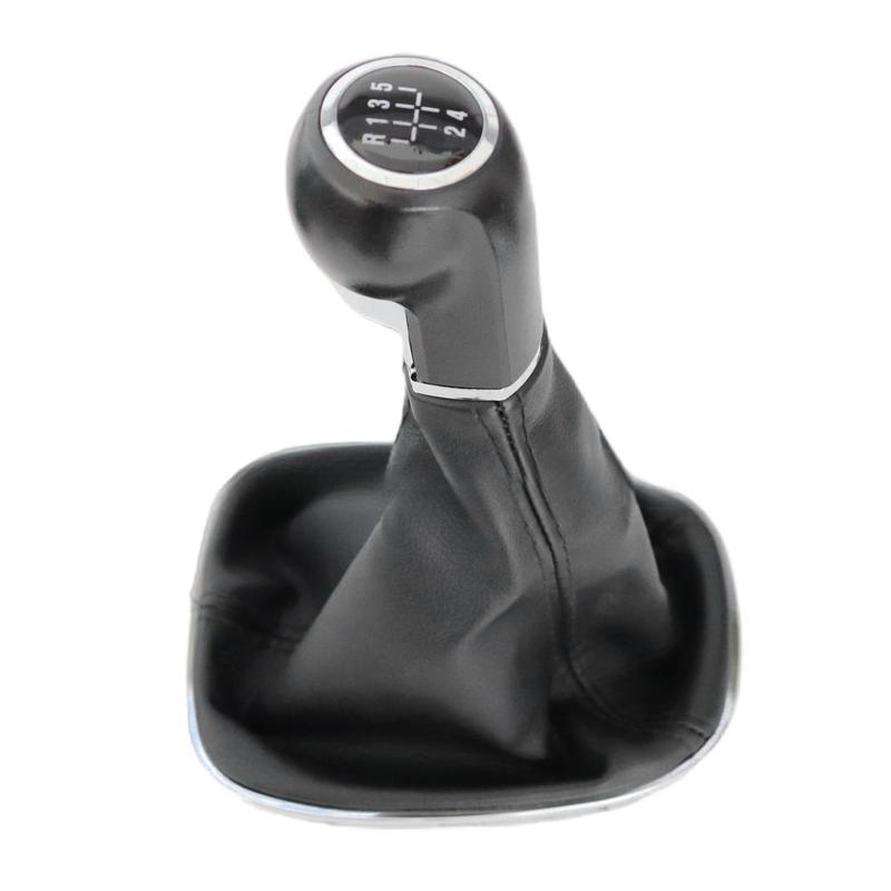 

Left Up Manual Gear Shift Knob Lever Stick Gaitor Boot 5 Speed Fit for Opel Vauxhall Corsa D S07 Corsa E X15 Adam M13 2014