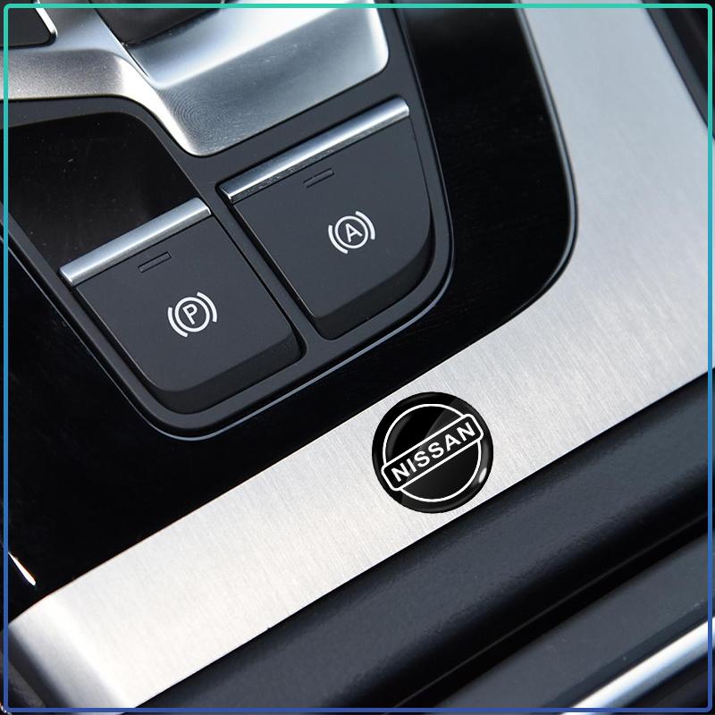 Car Door Lock Keyhole Sticker Auto Key Sticker Emblem For Nissan Nismo Qashqai J11 J10 Juke X Trail T32 Tiida Teana Skyl