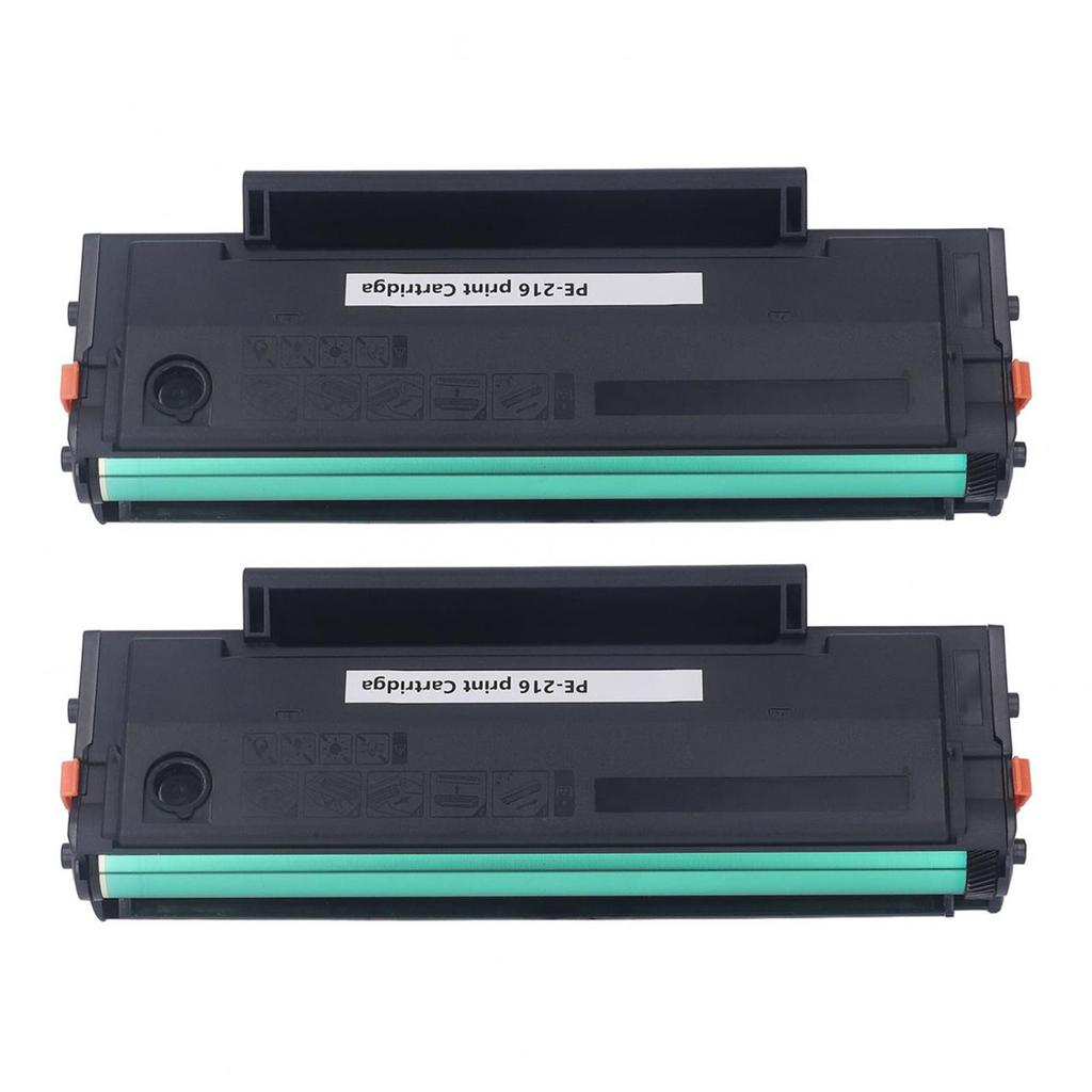 2PCS PE‑216 Black Toner Cartridge High Yield Printer Cartridge Replacement for Pantum P2506 P2506W M6506N M6606 NT‑C216