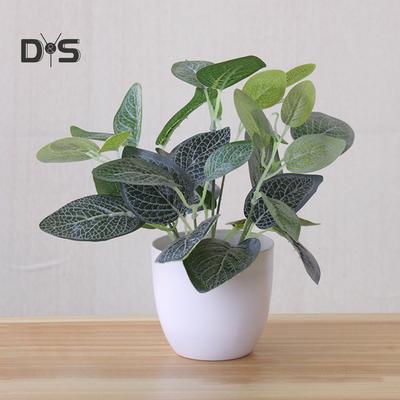 Blühender Blumenstrauß, künstliche Laubpflanze, Topfpflanze, Bonsai, Hochzeit, Party, Mall, Desktop-Dekoration