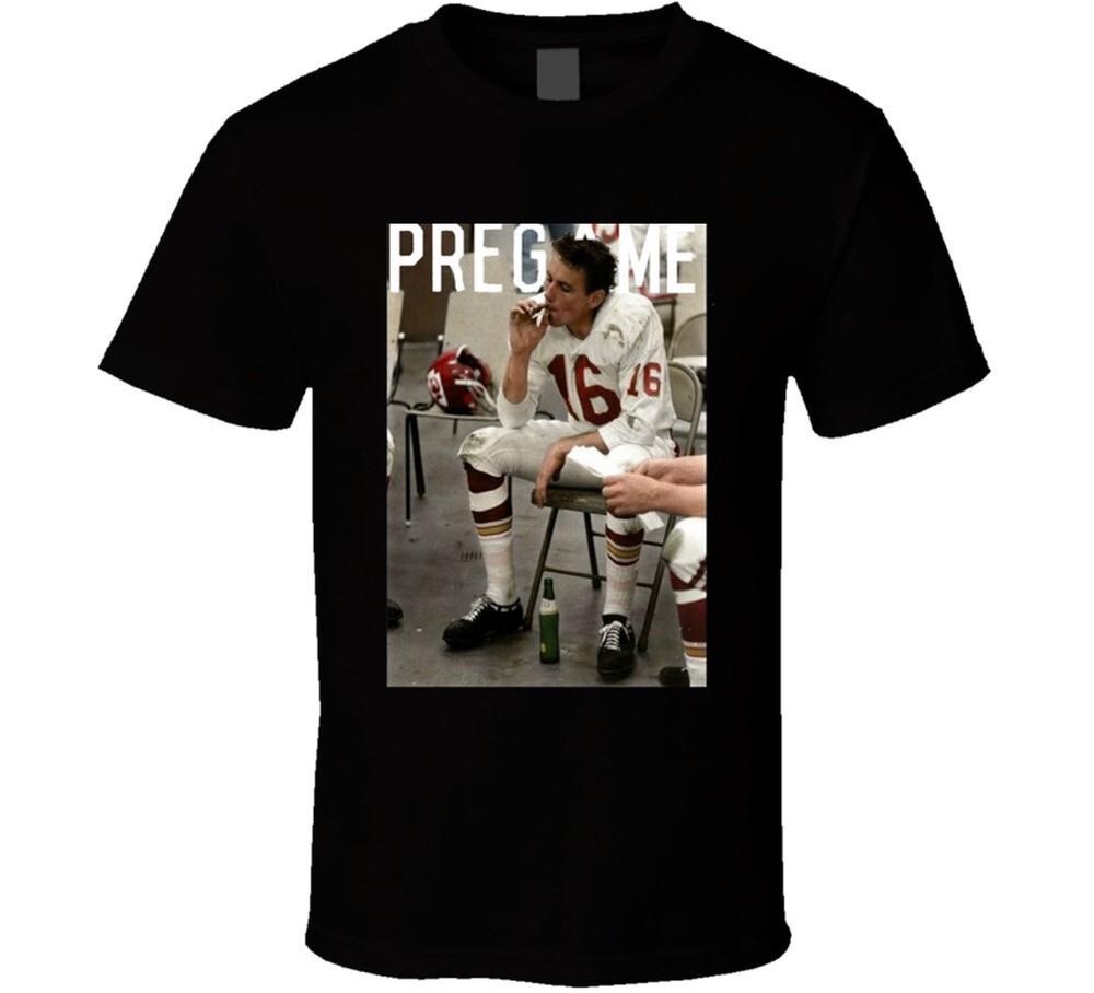 Len Dawson Smoking Unisex T-Shirt XL