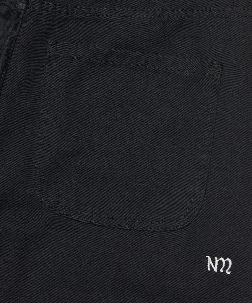 Nomaenyueol Roomy Loose Cotton Pants - Black