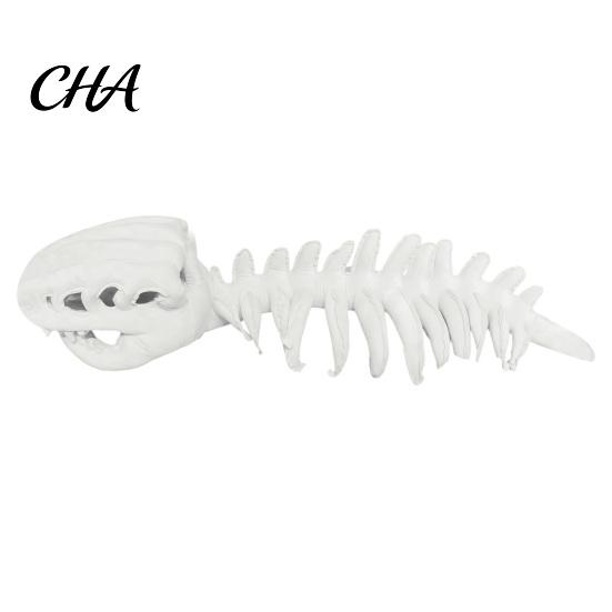 Carino Vestito da Gatto Costume Scheletro di Dinosauro, Completo con Cappuccio Peluche, Spettrale Abbigliamento per Animali Domestici per Social Media Halloween per Gattini Dolcetto o Scherzetto, Divertente Foto
