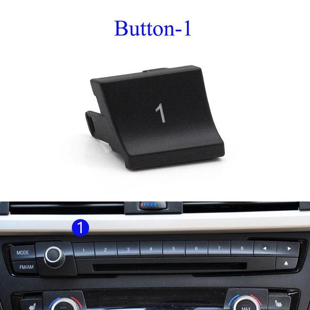 Dashboard Console Air Conditioning AC Vent CD Player Control Cap AC Button Key Replacement For BMW F20 F21 F22 F30 F35 F34 F36