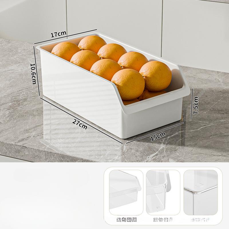 Kühlschrank Aufbewahrungsbox, Küche, Kunststoff, Transparent, Eier, Obst und Gemüse, Organisationsschubladen, Aufbewahrungsbox, Aufbewahrungsbox, Frischhaltebox