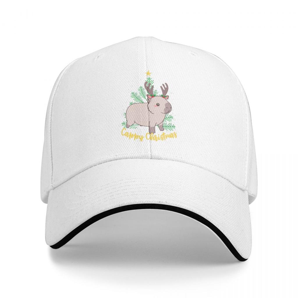 Baseball Caps Capybara Reindeer Christmas Casquette Unisex Casual Spring Hats