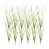 Uxcell 12-Piece Artificial Grass Plants, 18.5" Plastic Fake Wheatgrass Greenery, Outdoor Artificial Grass for Home Garden Decor