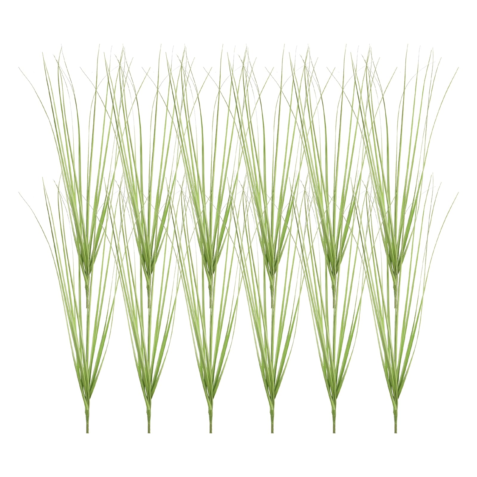 

uxcell 12-Piece Artificial Grass Plants, 18.5 Plastic Fake Wheatgrass Greenery, Outdoor Artificial Grass for Home Garden Decor