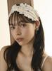 Little Rose Pattern Hairband PWGA254625BLUF Needle-Punched