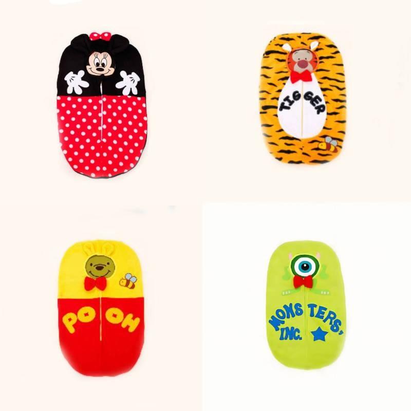 Donald And Mouse Duck Tigger Pooh Children Winter Sleeping Removable Bag