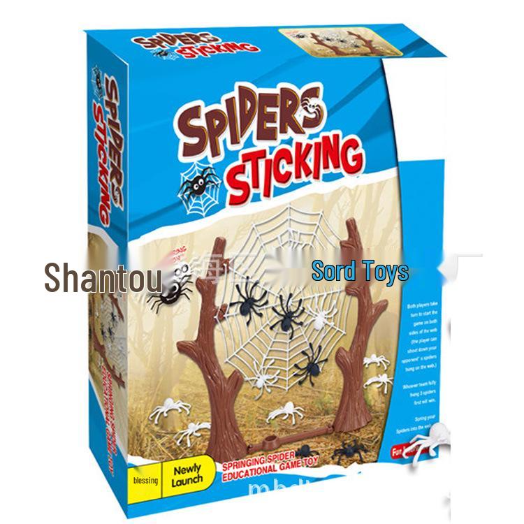 

Популярная настольная игра «Паутина»: Липкое прыгающее веселье с катапультой-пауком