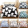 Niedliches Pinguin Bettwäsche-Set Bettbezug Laken Bedrucktes Bettset Kissenbezug Bett Voll Queen King Size Bettdecke Schlafzimmer