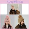 Strickmütze Für Mädchen Und Jungen Mit Thermofleece-Wärme Für Die Winter- Und Herbstsaison
