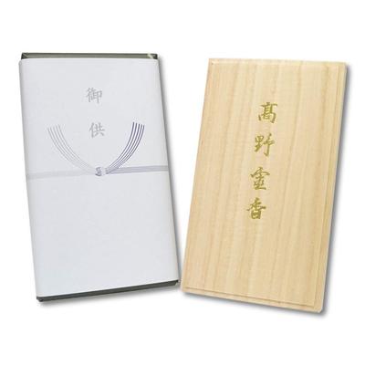 Varetas de incenso Koyasan Daishido para sândalo especialmente selecionado Reika 6 Vem em uma caixa de paulownia com uma etiqueta de presente. Presentes, Takano, polegadas.