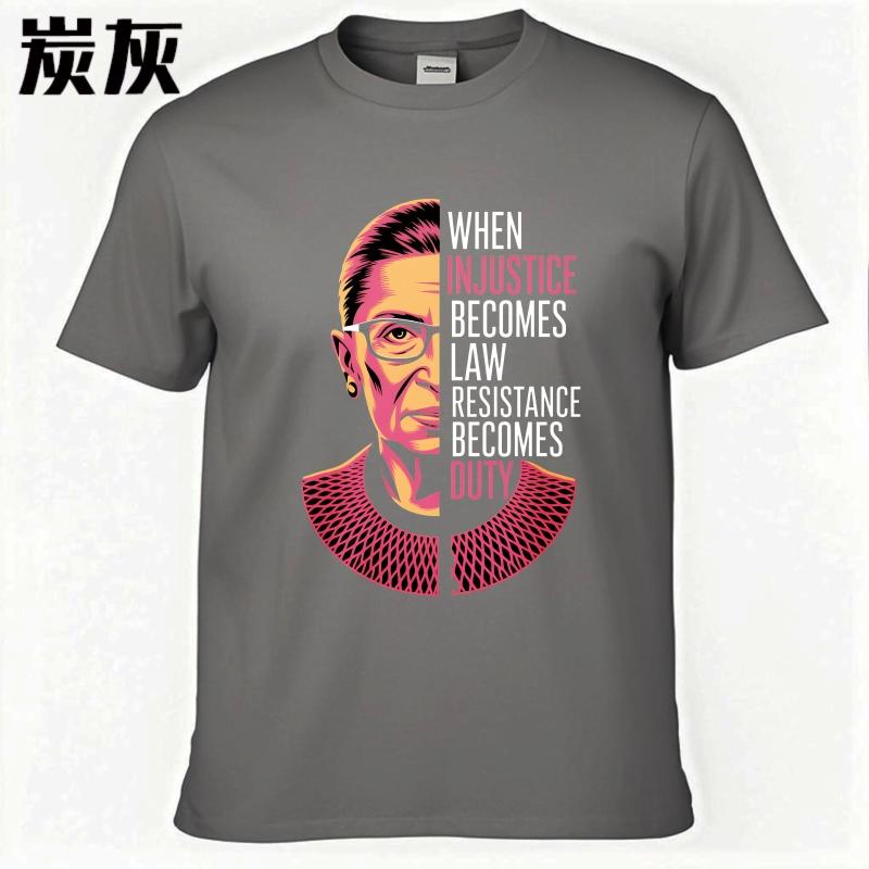 Cotton Summer For Him T Shirt When Injustice Becomes Law Resistance Becomes Duty Short Sleeve Cotton Oneck Tee Shirt