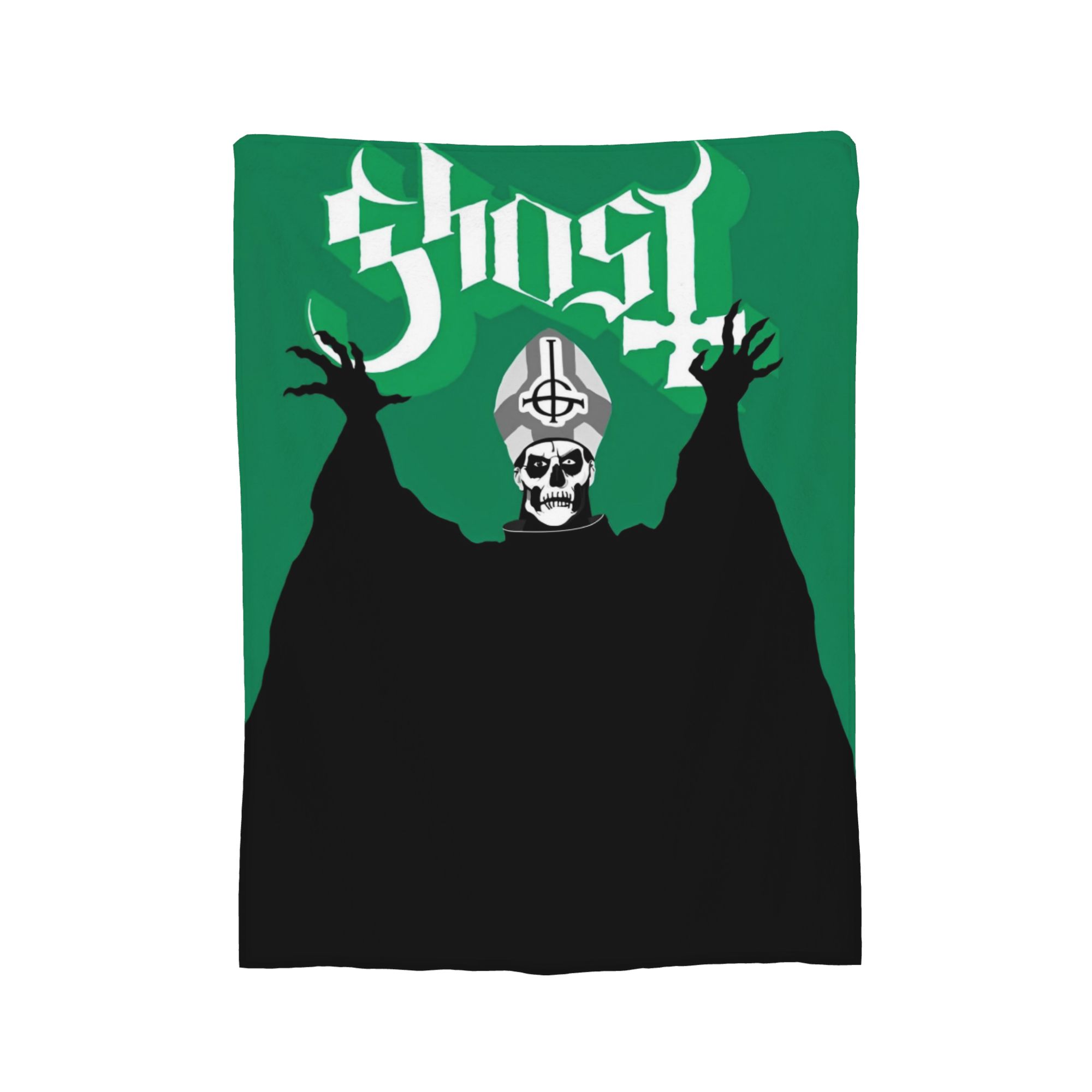 

Ghost Band Rock Blankets Flannel All Season Breathable Soft Throw Blanket for Sofa Travel Quilt 30x40in