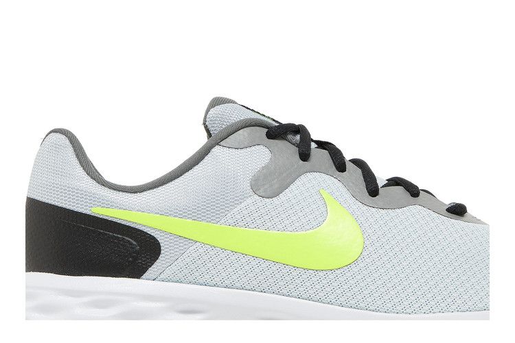 Nike Revolution 6 Pure Platinum Volt White Black