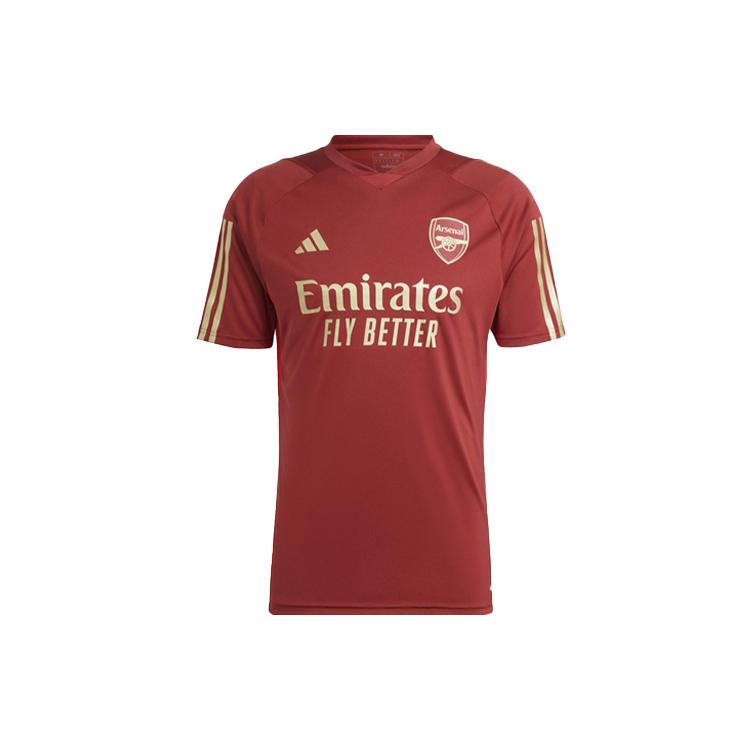 adidas Fotbalové dresy Arsenal Pánské Červené Střední Rovný střih IJ7797