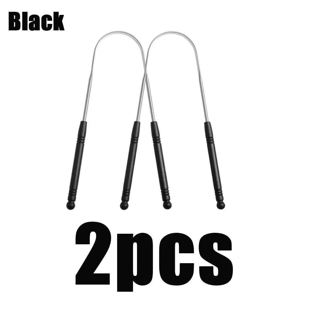 1pcs Tongue Scraper Stainless Steel For Adult Cleaner U-Shape Easy To Tongue Clean Reduce Bad Breath Oral Hygiene Care Tools