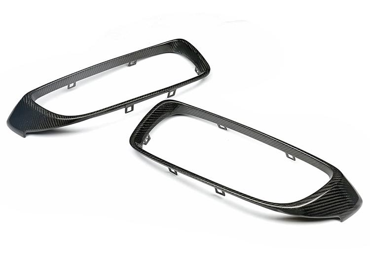 Dry Carbon Fiber Center Grille Radiator Cover for BMW 4 Series 430 M4 F82 - Non-Layering, Non-Bubbling