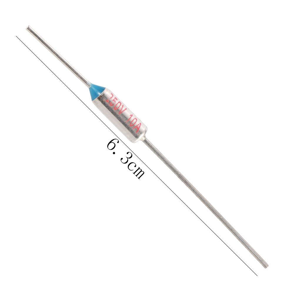 PN35 250V 10A Rice Cooker Refrigerator Circuit Fuse Temperature Fuse 240 Degrees Celsius Thermal Fuse