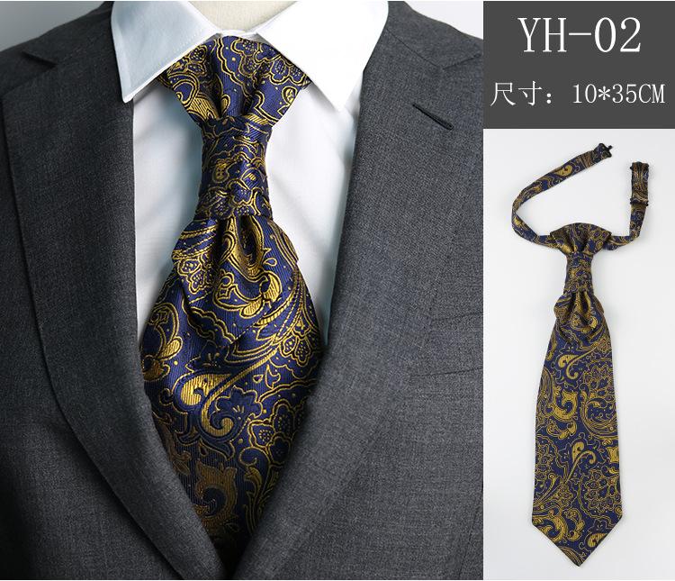 Men'S Tie, Wedding Groom Dinner Meeting Suit Gentleman'S Dress British Burgundy Silk Hong Kong Knot