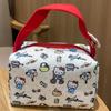 High-Value Large-Capacity Portable Makeup Travel Bag - Cute 3D Design for Women