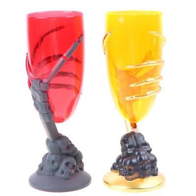 Halloween Goblets Plastic Skull//Skeleton Hand Chalice Party Decor Accessory For Home//Office//Bar//KTV