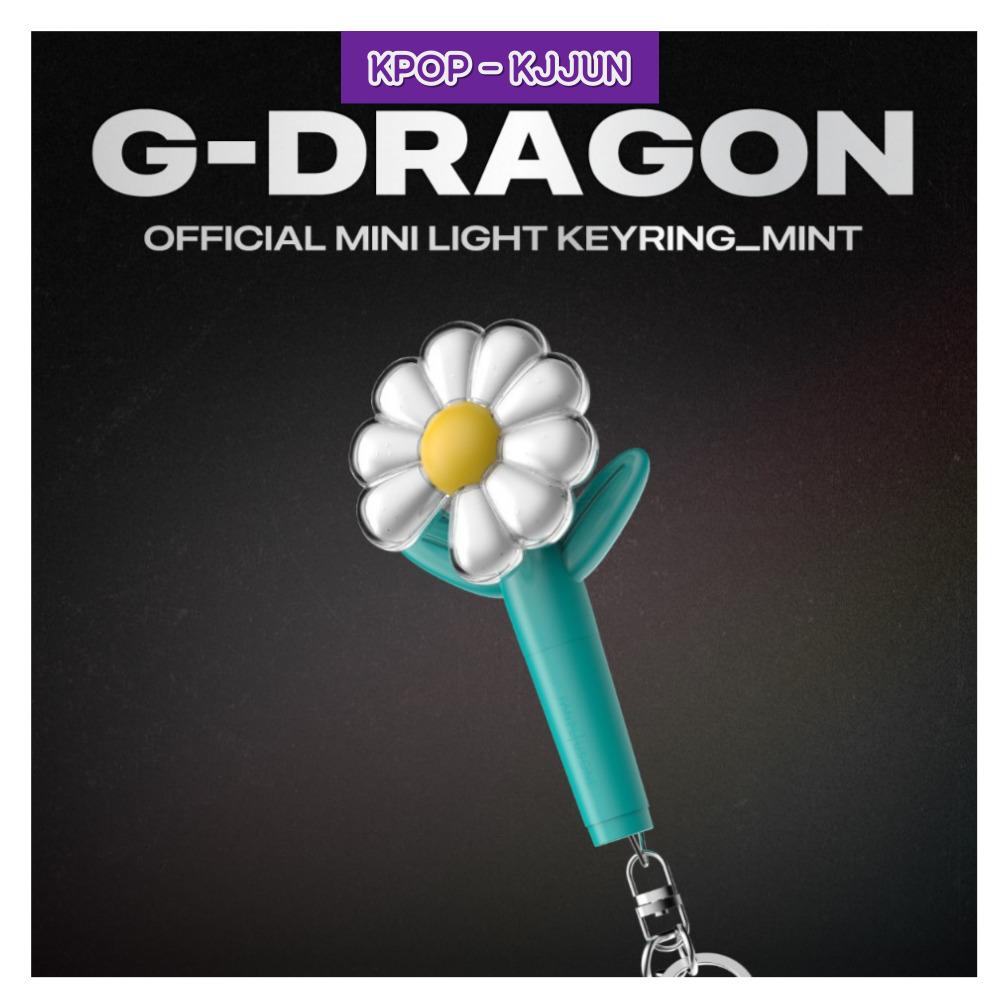 G-DRAGON Offisiell Mini Lommelykt Nøkkelring (MINT)