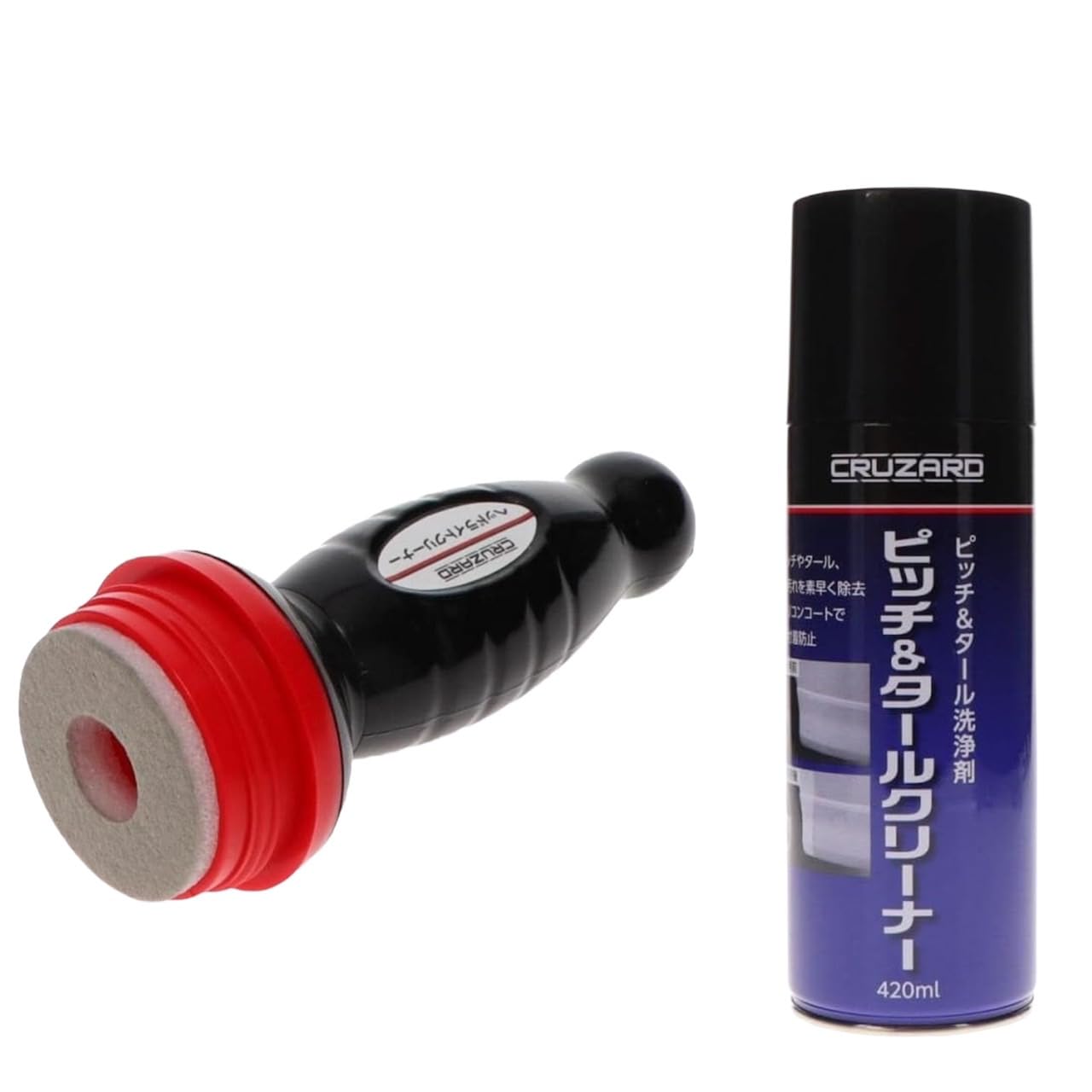 

CRUZARD Headlight Cleaner Pitch Tar Cleaner Set & & (Cleaning + Coating)