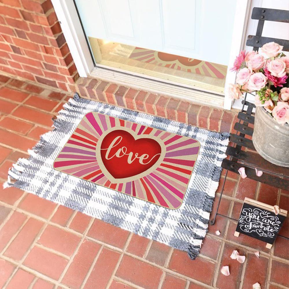 Entrance Door Mat Bathroom Shower Area Absorbent Foot Mat Living Room Bathroom Floor Mat