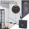 Wall Clock Silent Movement Replacement Parts Versatile Battery Clock Mechanism Clock Hands and Motor Kit for Small Alarm Clock