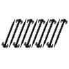 10Pcs Plastic Screw Tent Pegs for Fixing Camping Tent Rain Tarps Outdoors Camping Tent Stakes Tent Heavy Duty Tent Nails