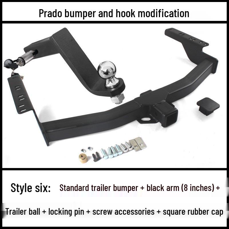 Prado Trailer Hitch: Compatible with 2700/4000 LC120/150 Rear Tow Bar Towing Hook