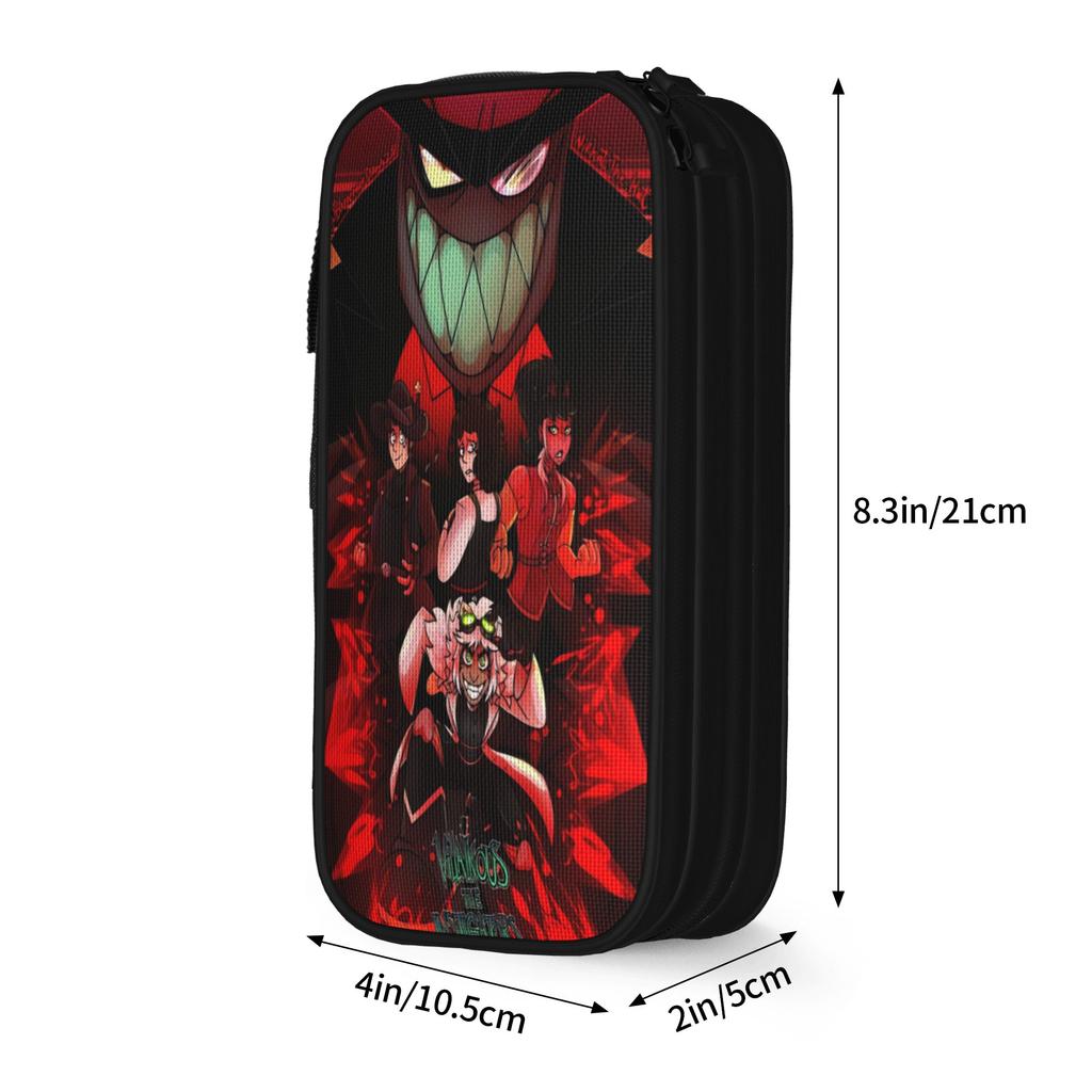 Classic Villainous Comdy Pencil Case  Pencilcases Pen Holder for Girls Boys Big Capacity Bag School Supplies Gifts Stationery
