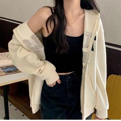 Padded Suspender Tank Top for Women's Outerwear Camisole for Students and Girls' Sports Bottoming Slim Fitting Versatile Style Lingerie