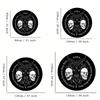 1pc Goat Skull Tapestry Area Rug, Fantasy Skull Satan Print Floor Mat, Baphomet Demon Skeleton Carpet For Living Room Bedroom Home Decor, Fa