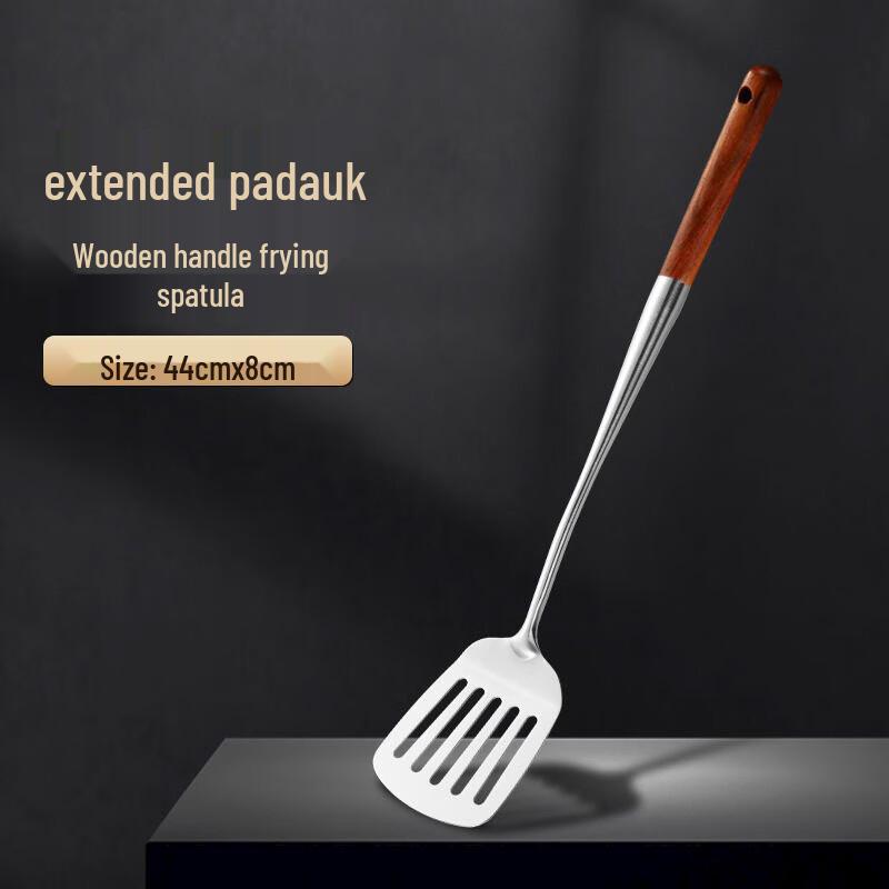 Wutuo Stainless Steel Frying Spatula Set, 4-Pack