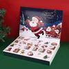 DIY Fillable Christmas Countdown Calendar 24 Grids Surprise Gift Advent Calendar New Year 2026